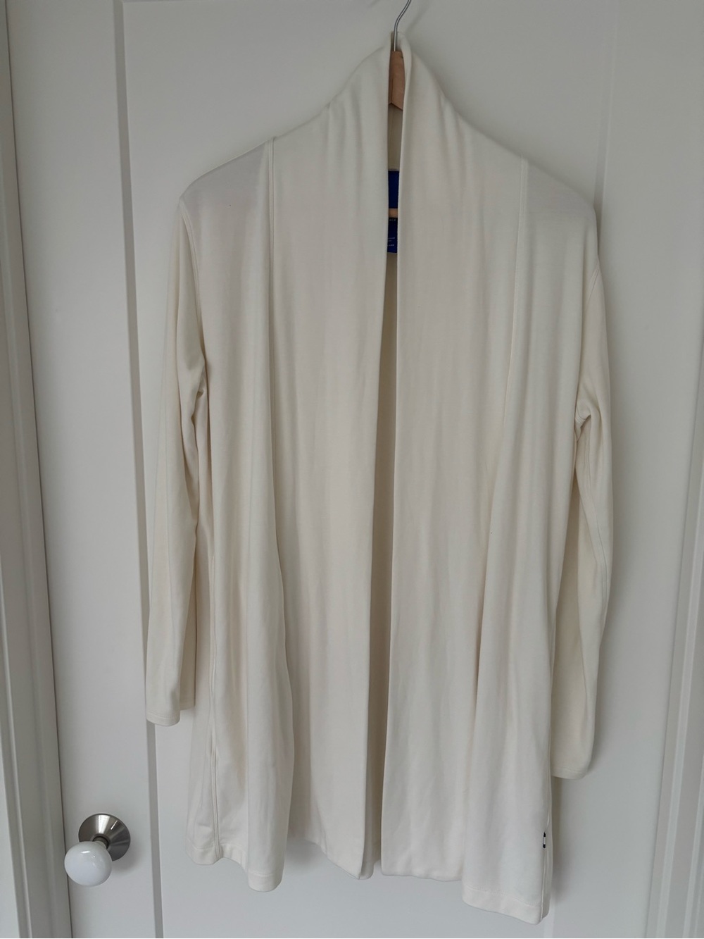 Kit and Ace Cream Open-Front Cardigan